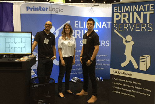 HIMSS 2015 PrinterLogic Team