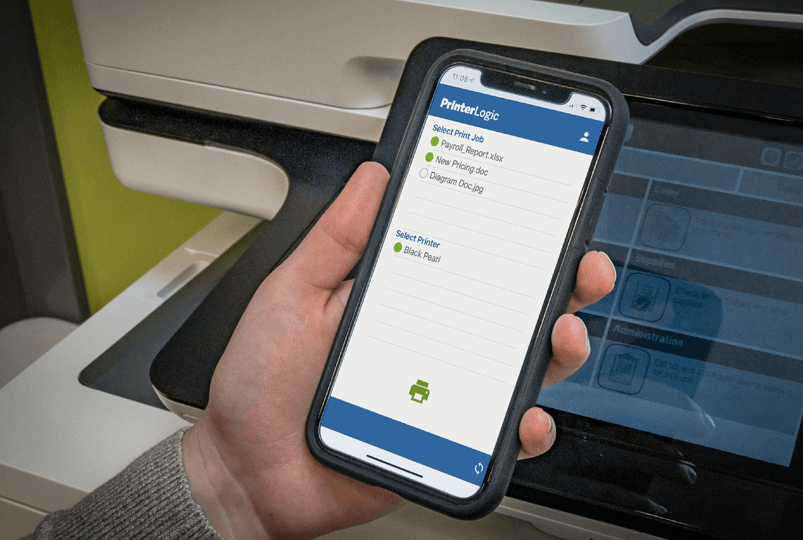 mobile phone print release